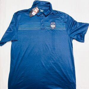 Champion Men's Blue Polo Shirt with Logo